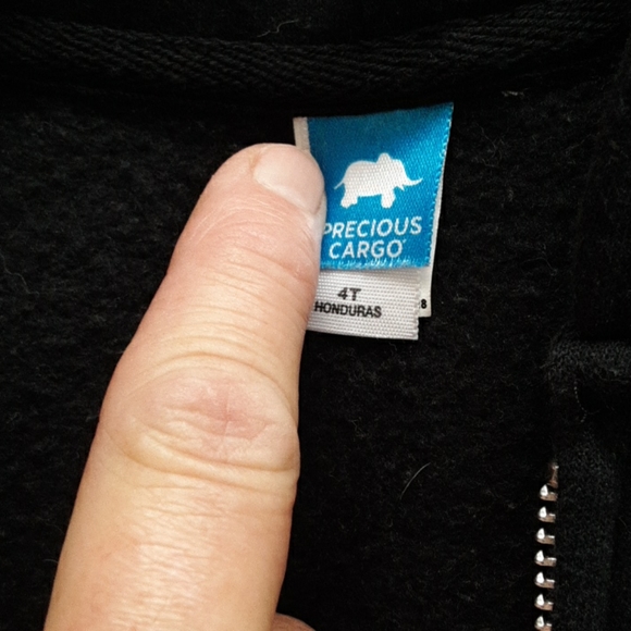 Precious cargo zippered hoodie size 4T - Picture 4 of 5
